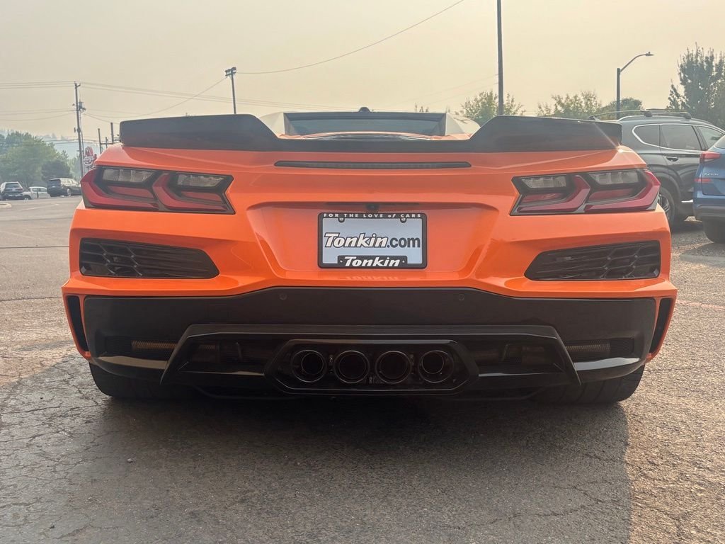 Used 2023 Orange Chevrolet Z06 image 7