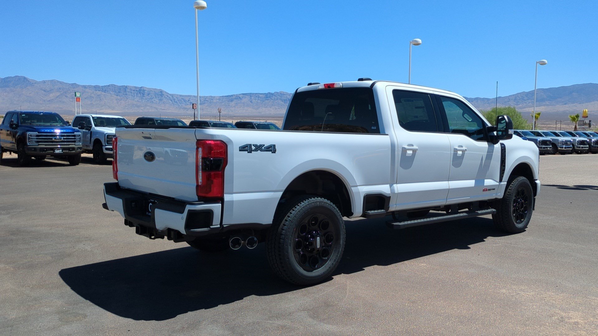 New 2026 Star White Metallic Tri-Coat Ford LARIAT image 3