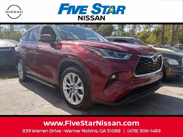 Used 2023 Red Toyota Limited image 2