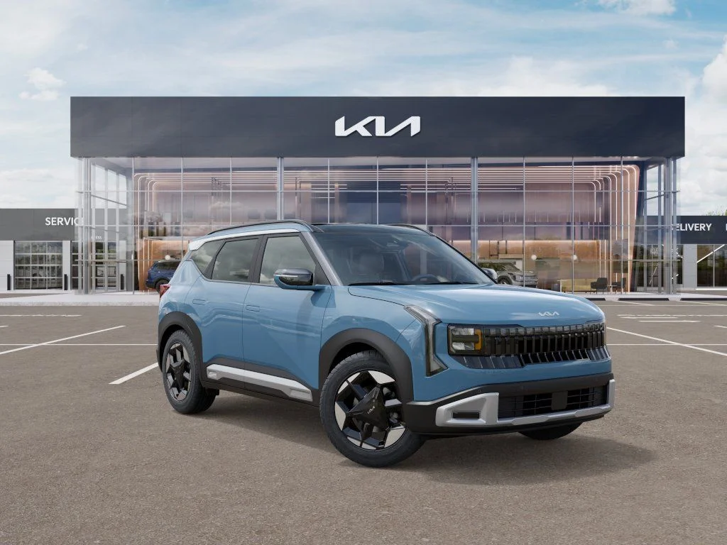 New 2027 Blue Kia EX image 8