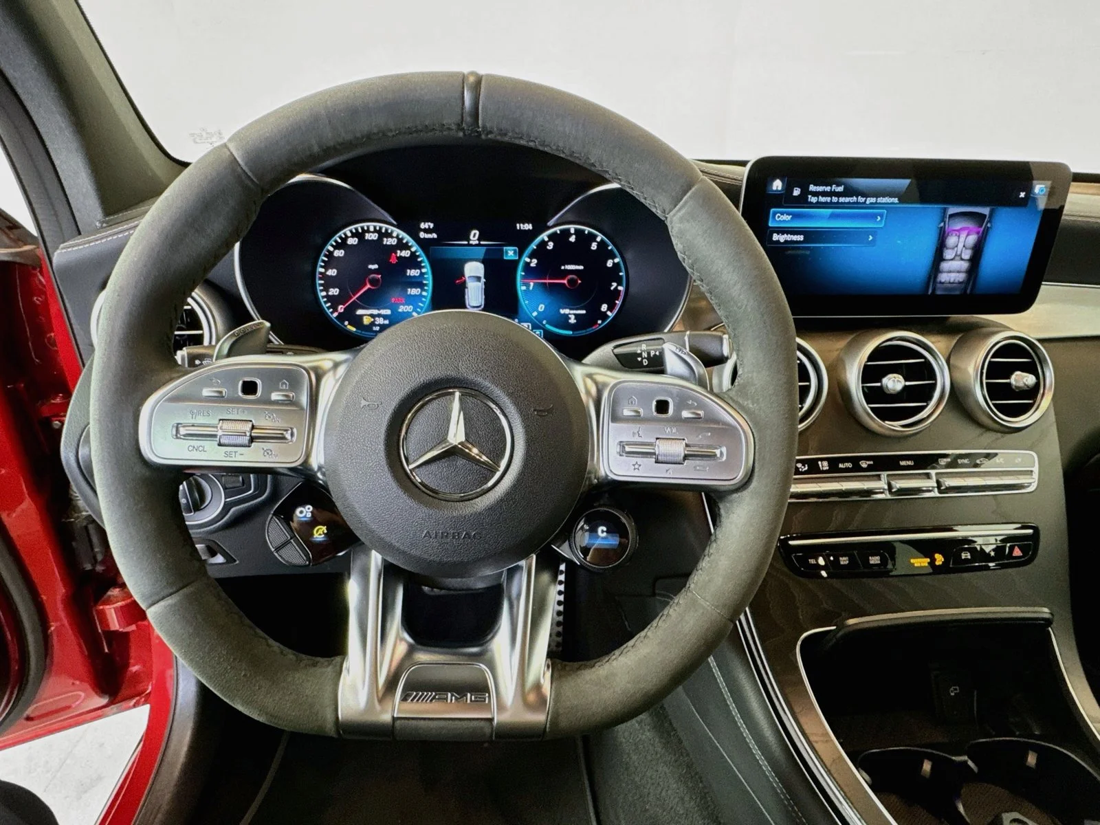 Used 2020 Designo Cardinal Red Metallic Mercedes-Benz AMG® GLC 63 image 14