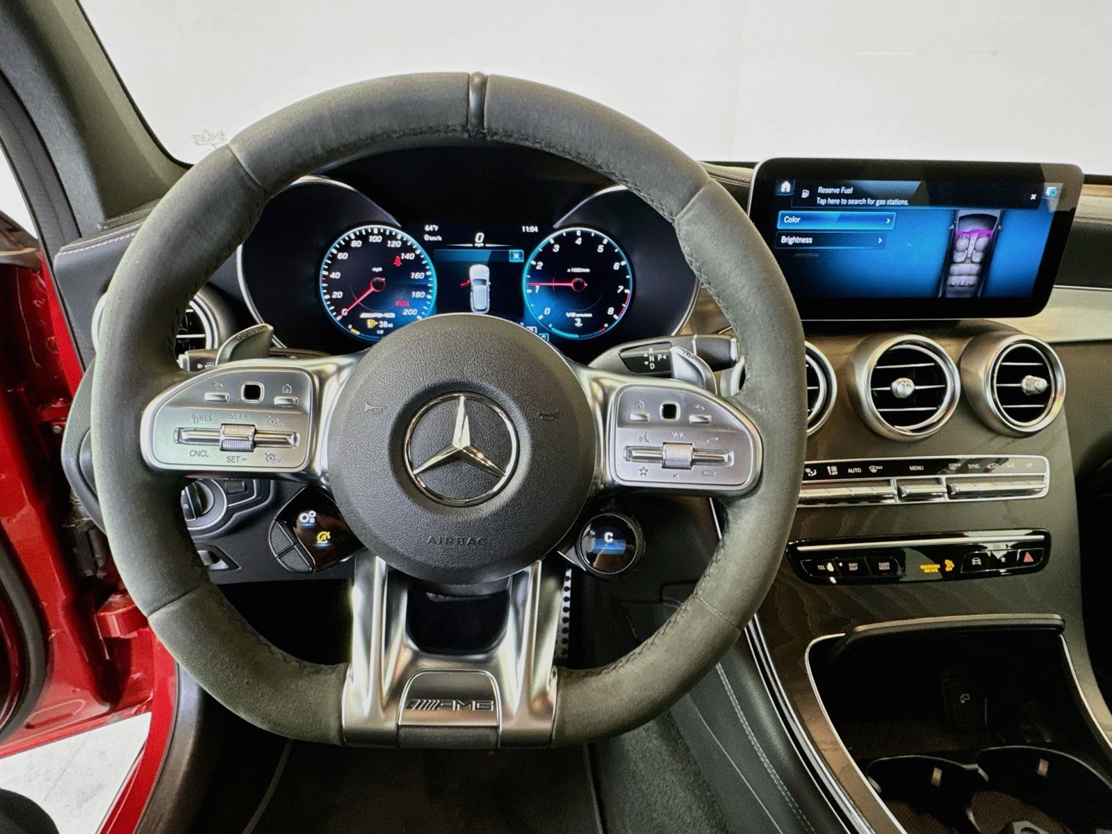 Used 2020 Designo Cardinal Red Metallic Mercedes-Benz AMG® GLC 63 image 14
