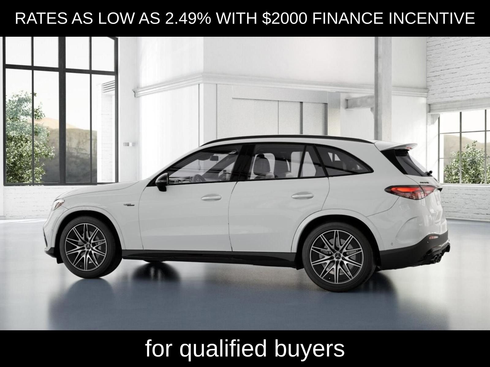 New 2026 Polar White Mercedes-Benz GLC 43 AMG® image 32