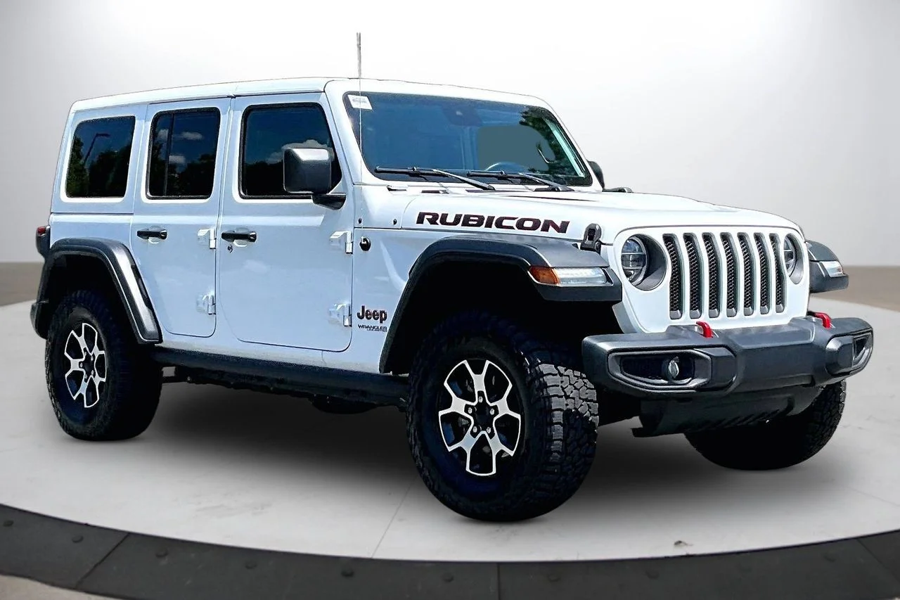 Used 2021 White Jeep Rubicon image 2