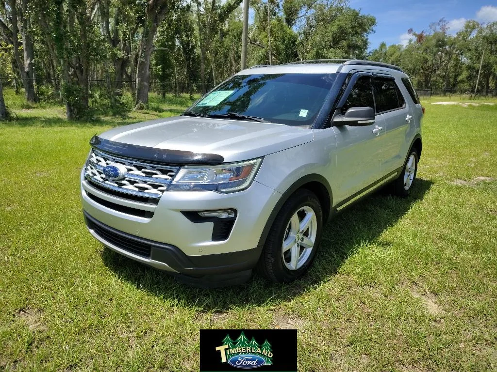 Used 2019 Ingot Silver Metallic Ford XLT Premium image 1