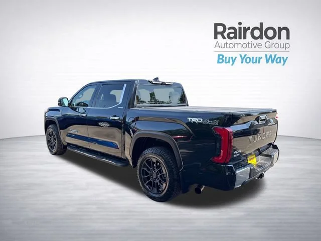 Used 2022 Midnight Black Metallic Toyota Limited image 8