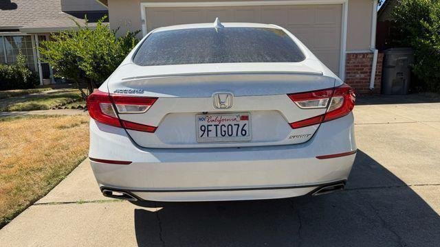 Used 2019 Platinum White Pearl Honda Sport 1.5T image 5