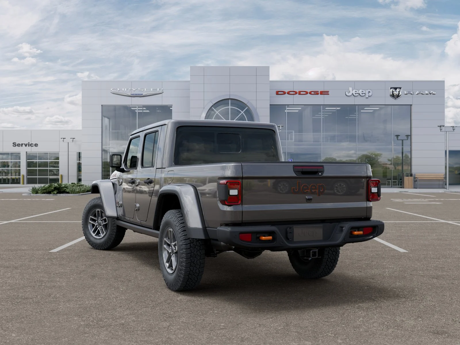 New 2026 Granite Crystal Metallic Clear-Coat Exterior Paint Jeep Mojave image 3