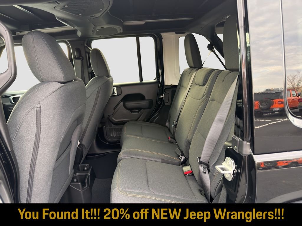New 2026 Black Clear-Coat Exterior Paint Jeep Sport S image 22
