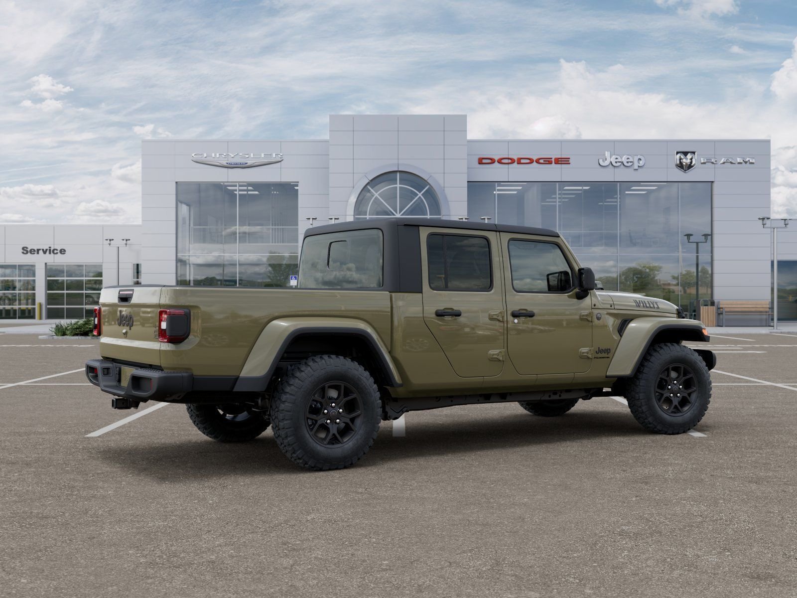 New 2026 Green Jeep Willys image 4