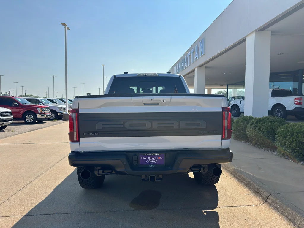 Used 2025 Space White Metallic Ford Raptor image 11