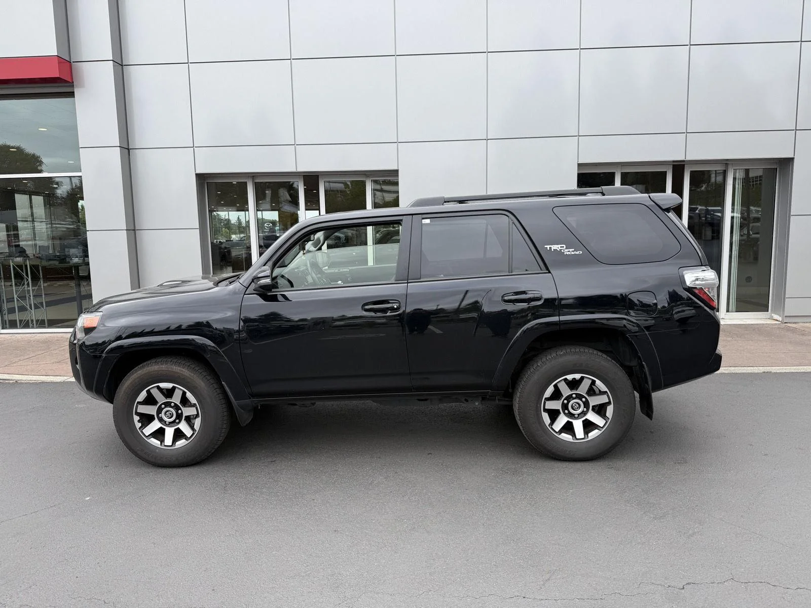 Used 2023 Midnight Black Metallic Toyota TRD Off Road Premium image 2