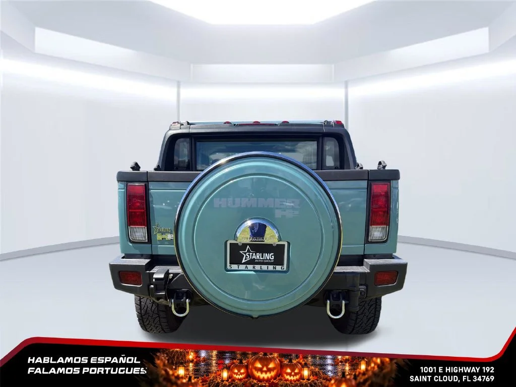 Used 2007 Glacier Blue Metallic HUMMER SUT image 4