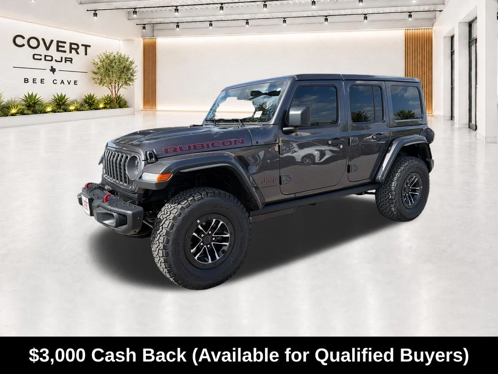 New 2026 Granite Crystal Metallic Clearcoat Jeep Rubicon X image 4