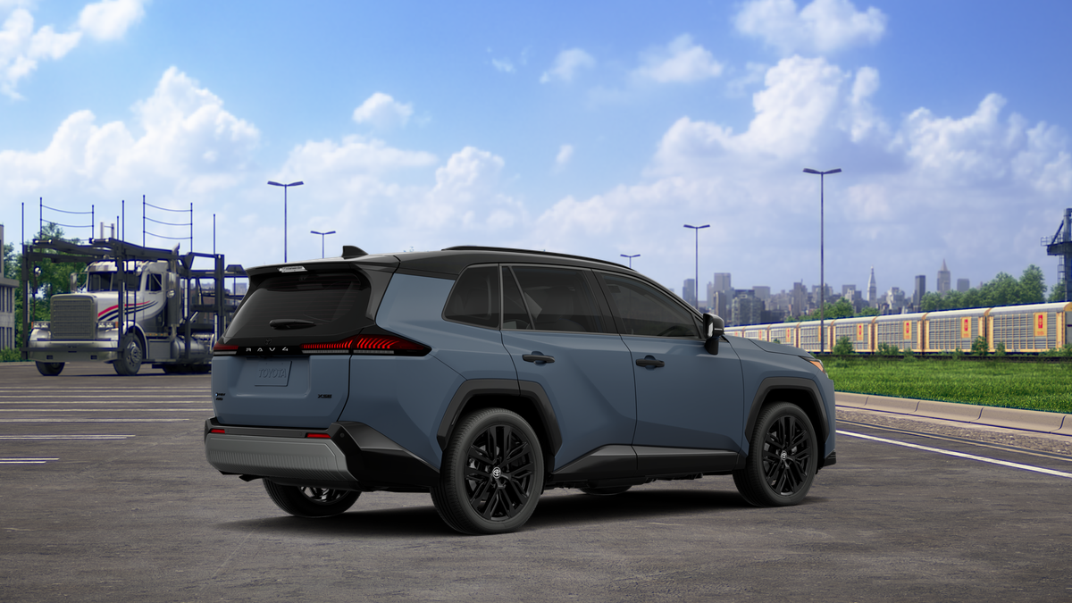 New 2026 Storm Cloud with Midnight Black Metallic roof Toyota XSE image 10
