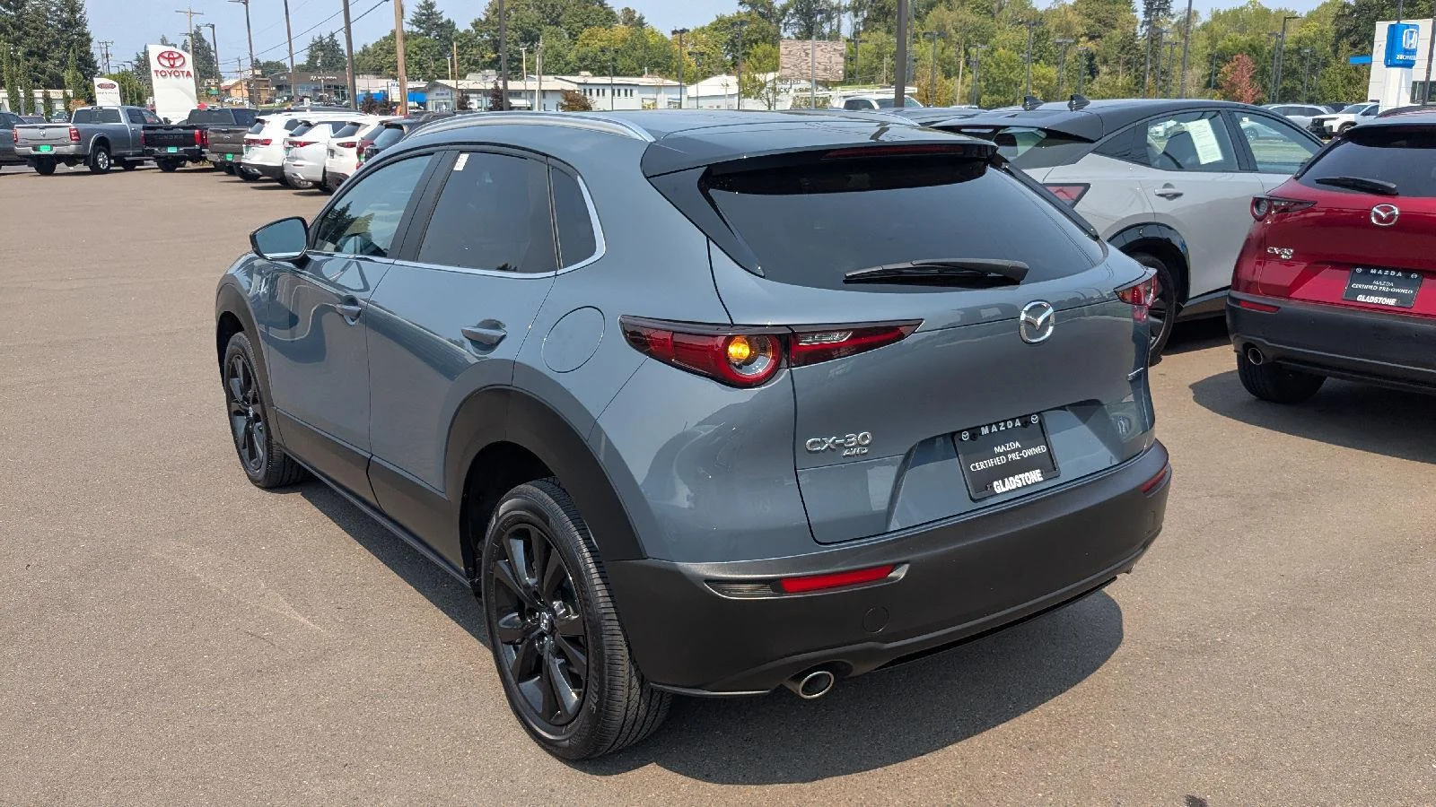 Certified Used 2023 Polymetal Gray Metallic Mazda 2.5 S Carbon Edition image 4