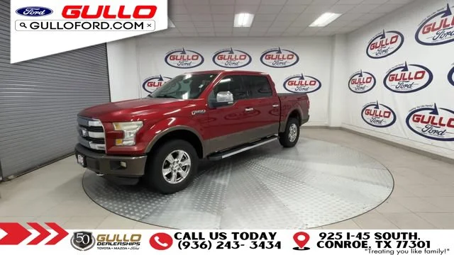 Used 2015 Red Ford Lariat image 6
