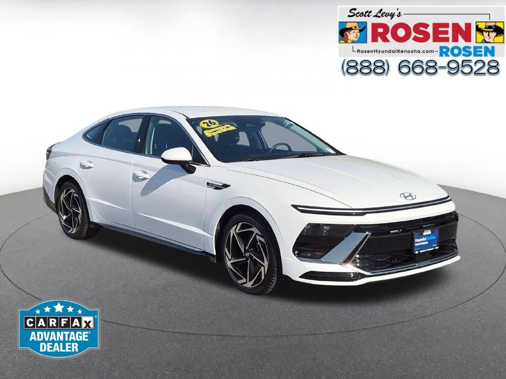 Certified Used 2026 White Hyundai SEL Sport image 1