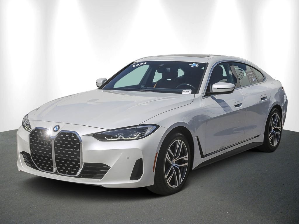 Certified Used 2024 Mineral White Metallic BMW 430i Gran Coupe image 3
