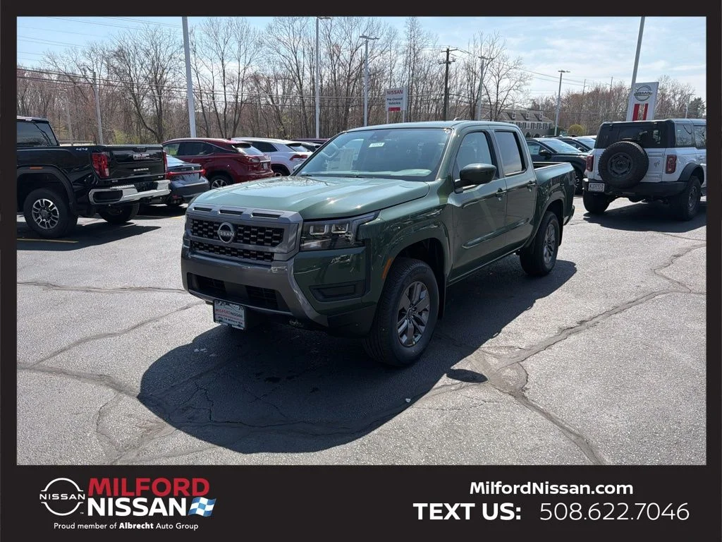 New 2026 Tactical Green Metallic Nissan Crew Cab SV image 1