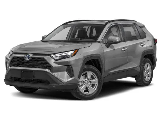 Used 2022 Silver Sky Metallic Toyota Hybrid XLE image 4