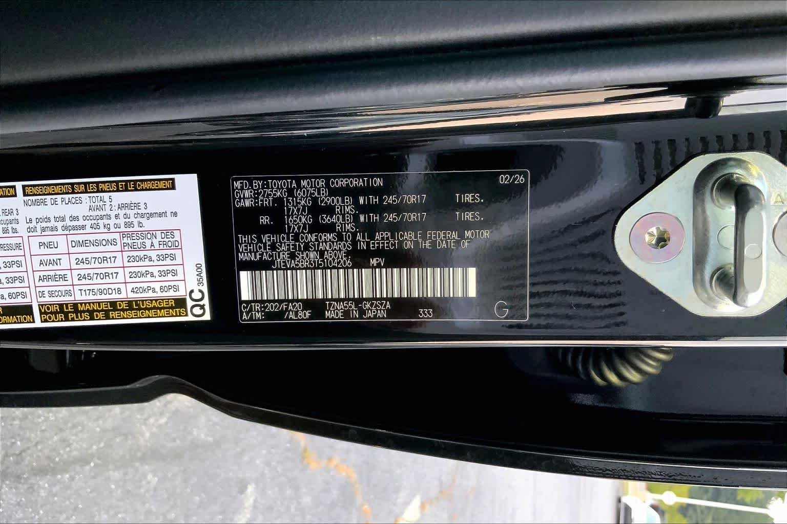 Used 2026 Black Toyota SR5 image 31