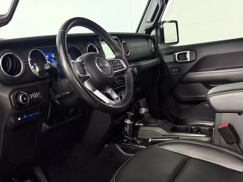 Used 2022 Green Jeep Unlimited Sahara 4xe image 15
