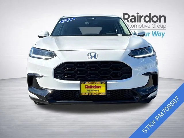 Certified Used 2023 Platinum White Pearl Honda EX-L image 2
