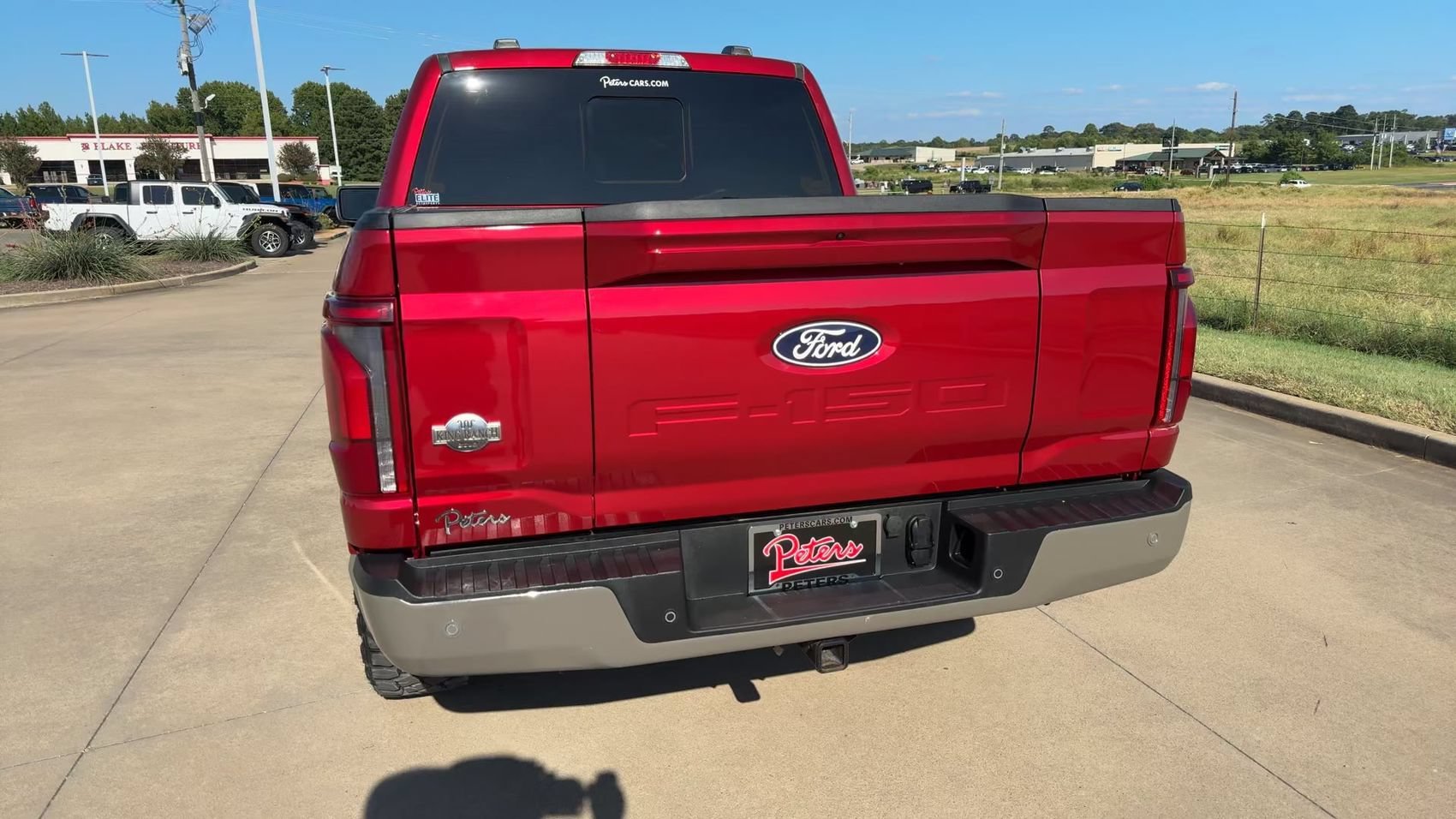 Used 2025 Red Ford King Ranch image 8