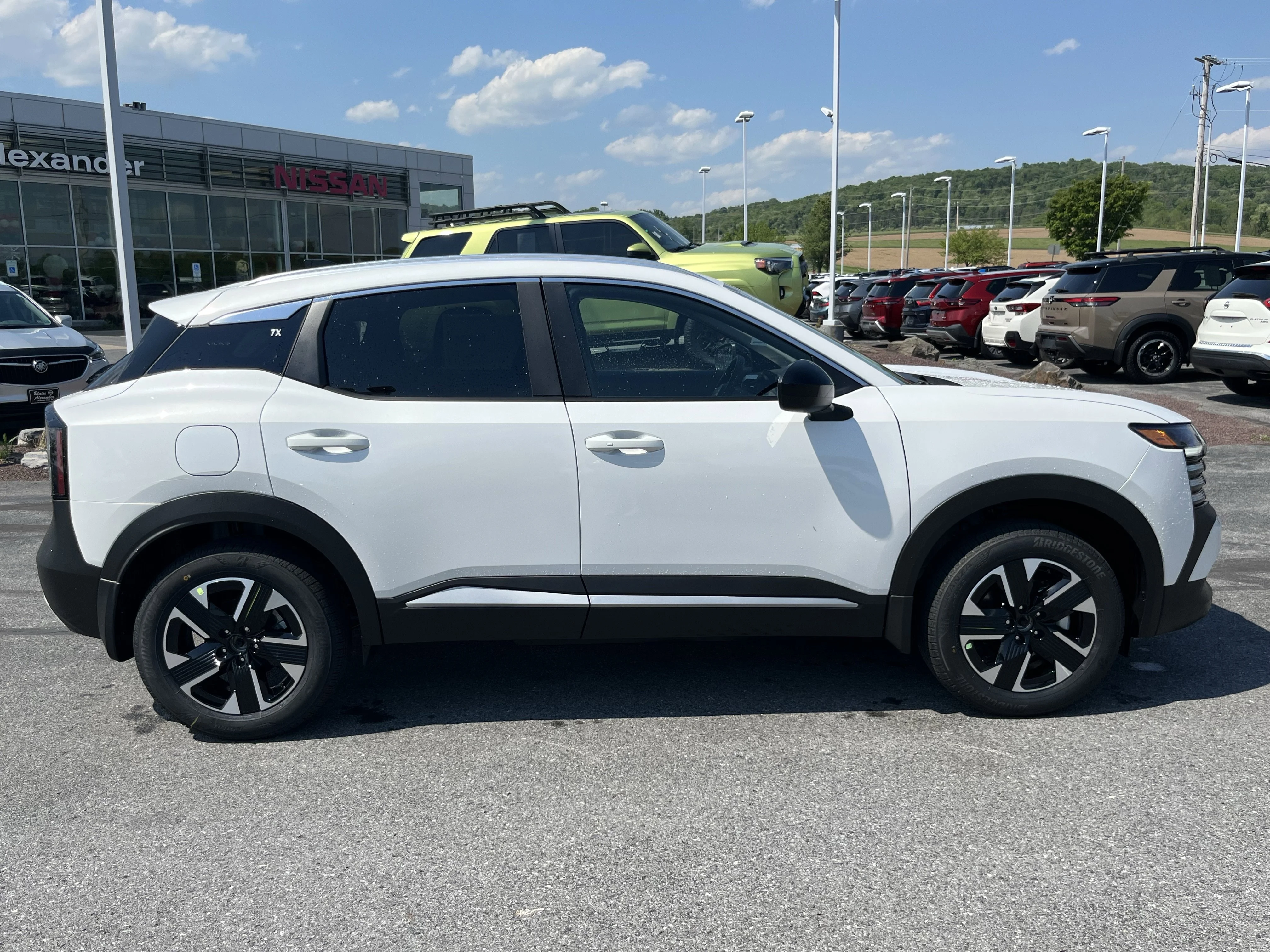 New 2026 Aspen White TriCoat Nissan SV image 2
