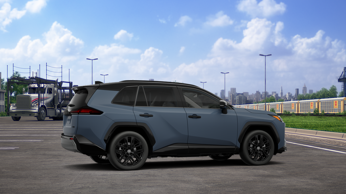 New 2026 Storm Cloud with Midnight Black Metallic roof Toyota XSE image 11