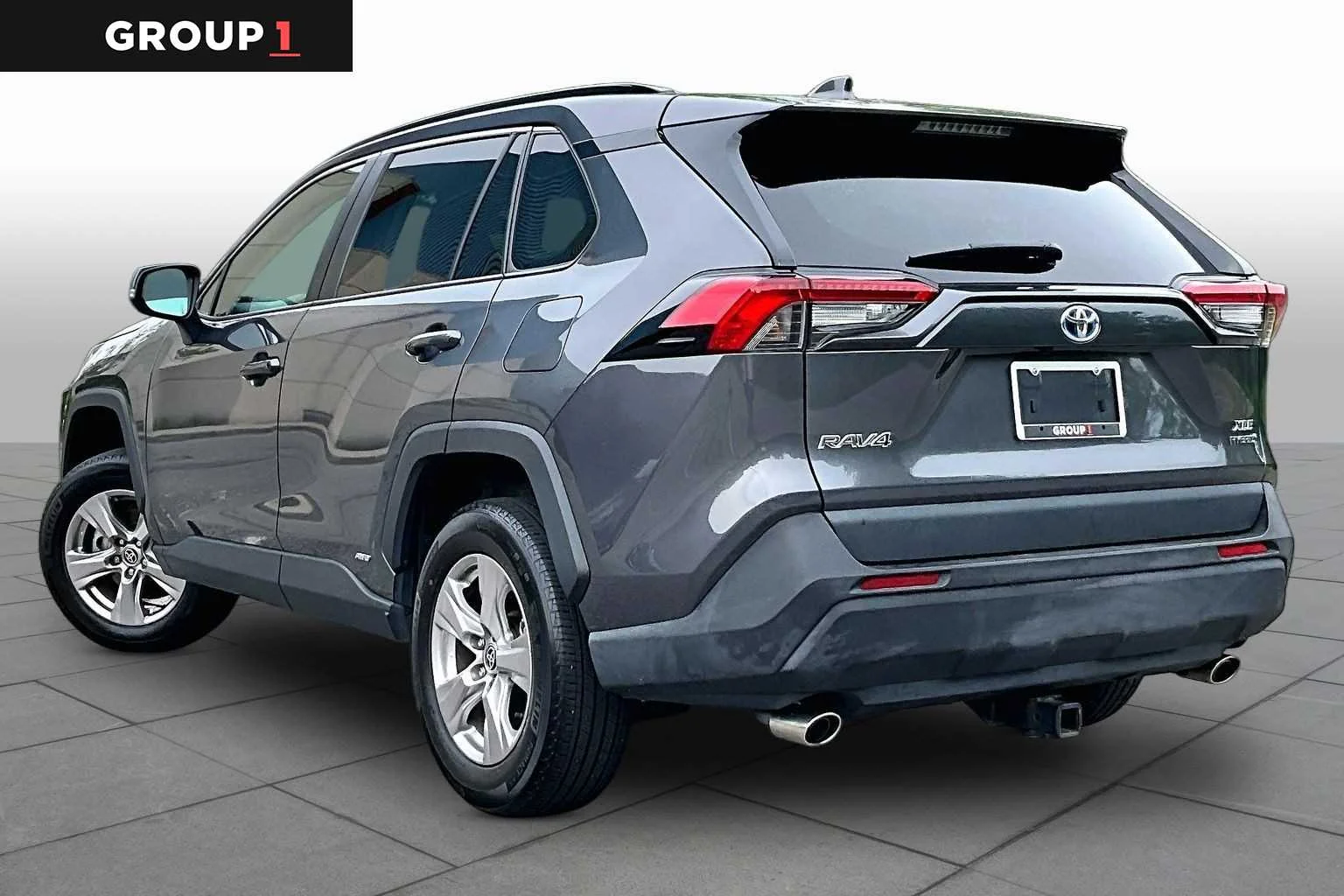 Used 2022 Magnetic Gray Metallic Toyota Hybrid XLE image 12