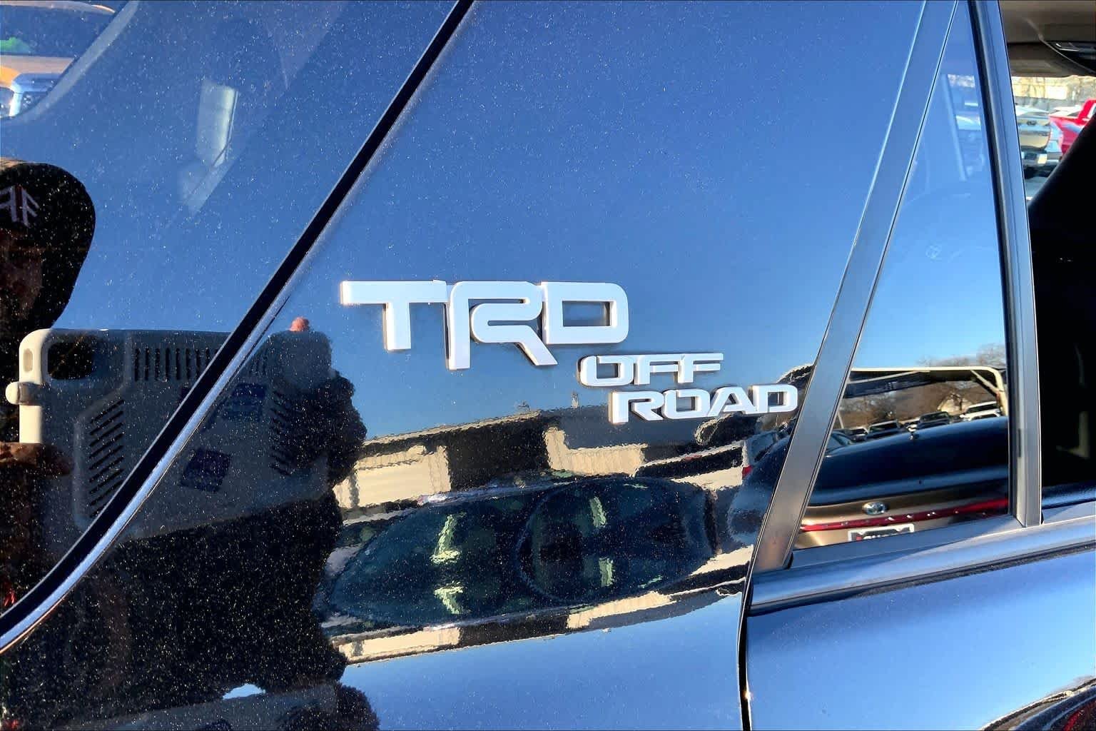 Used 2021 Midnight Black Metallic Toyota TRD Off Road image 10