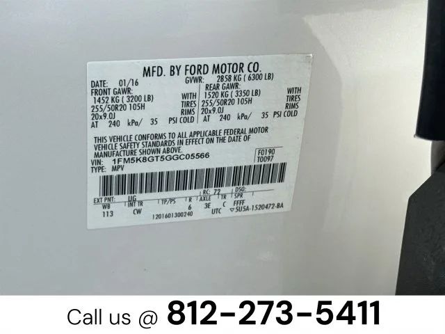 Used 2016 White Ford Sport image 33