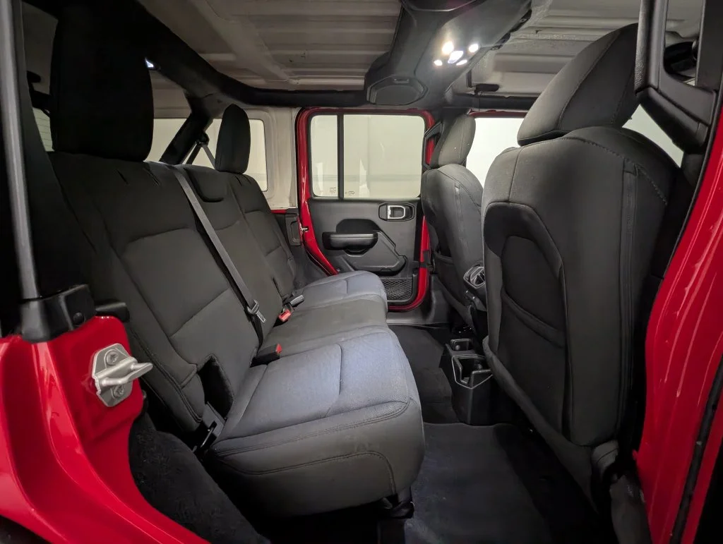 Certified Used 2020 Red Jeep Unlimited Sport S image 34