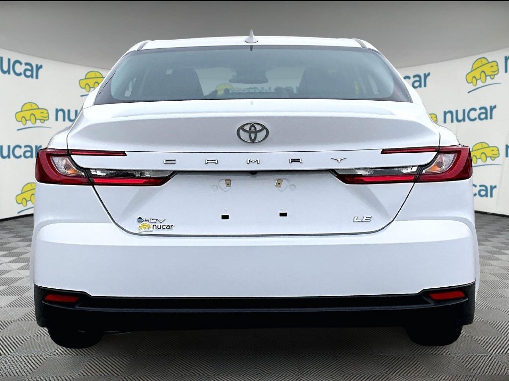 Used 2025 White Toyota LE image 5