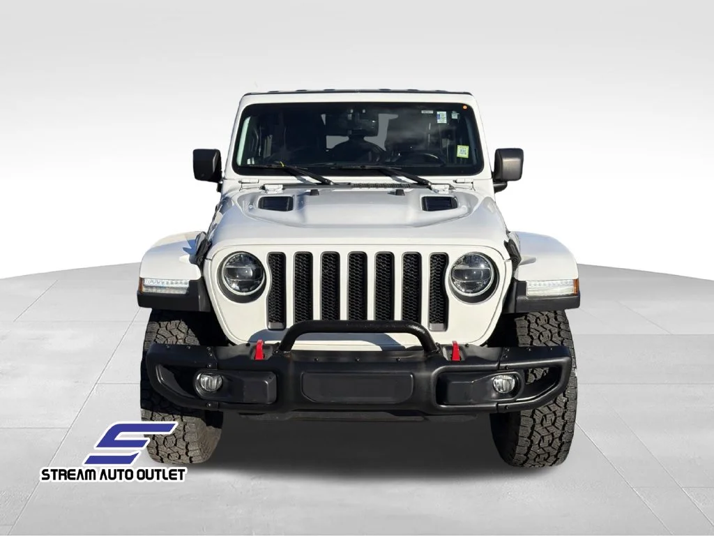 Used 2021 White Jeep Unlimited Rubicon image 2