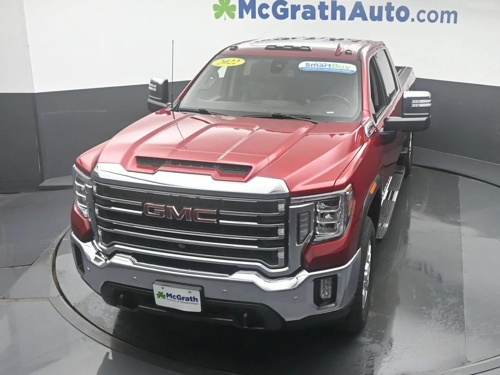 Used 2022 Red GMC SLT image 30