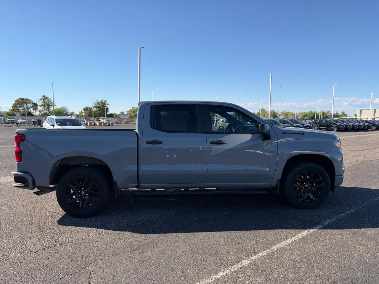 Used 2024 Slate Gray Metallic Chevrolet Custom image 3
