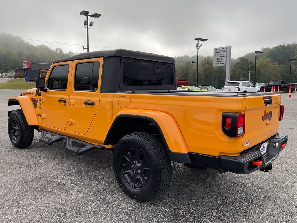 Used 2021 Orange Jeep Mojave image 4