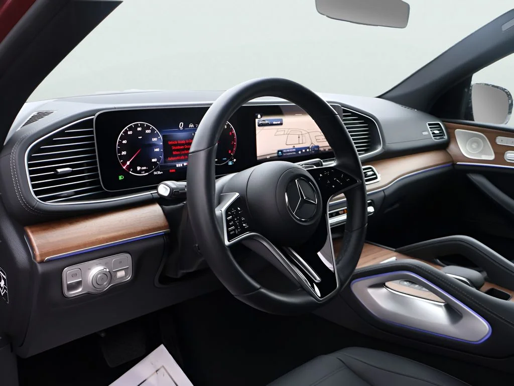 Used 2025 MANUFAKTUR Cardinal Red Mercedes-Benz GLE 450 image 19