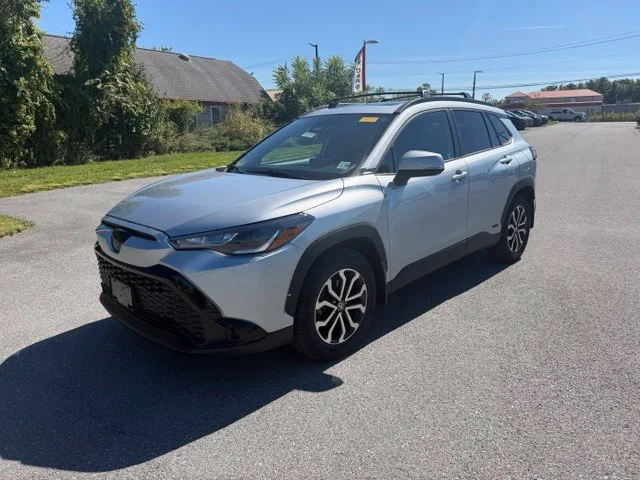 Certified Used 2024 Silver Toyota Hybrid SE image 3