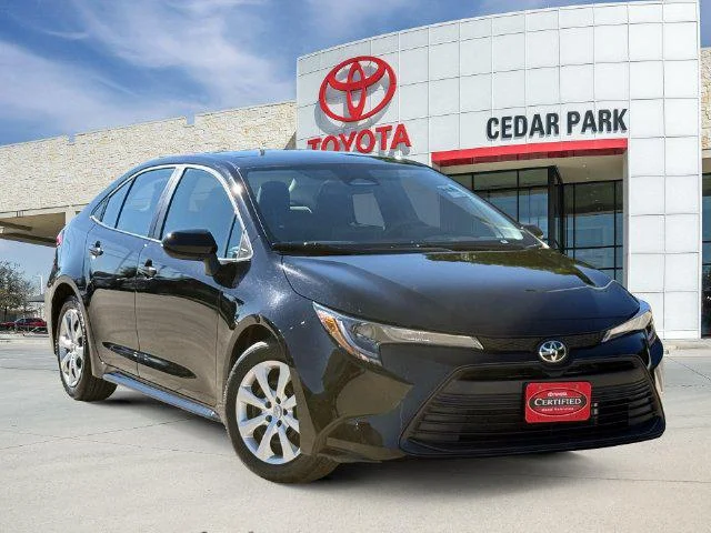 Certified Used 2026 MIDNIGHT BLACK METAL Toyota LE image 30