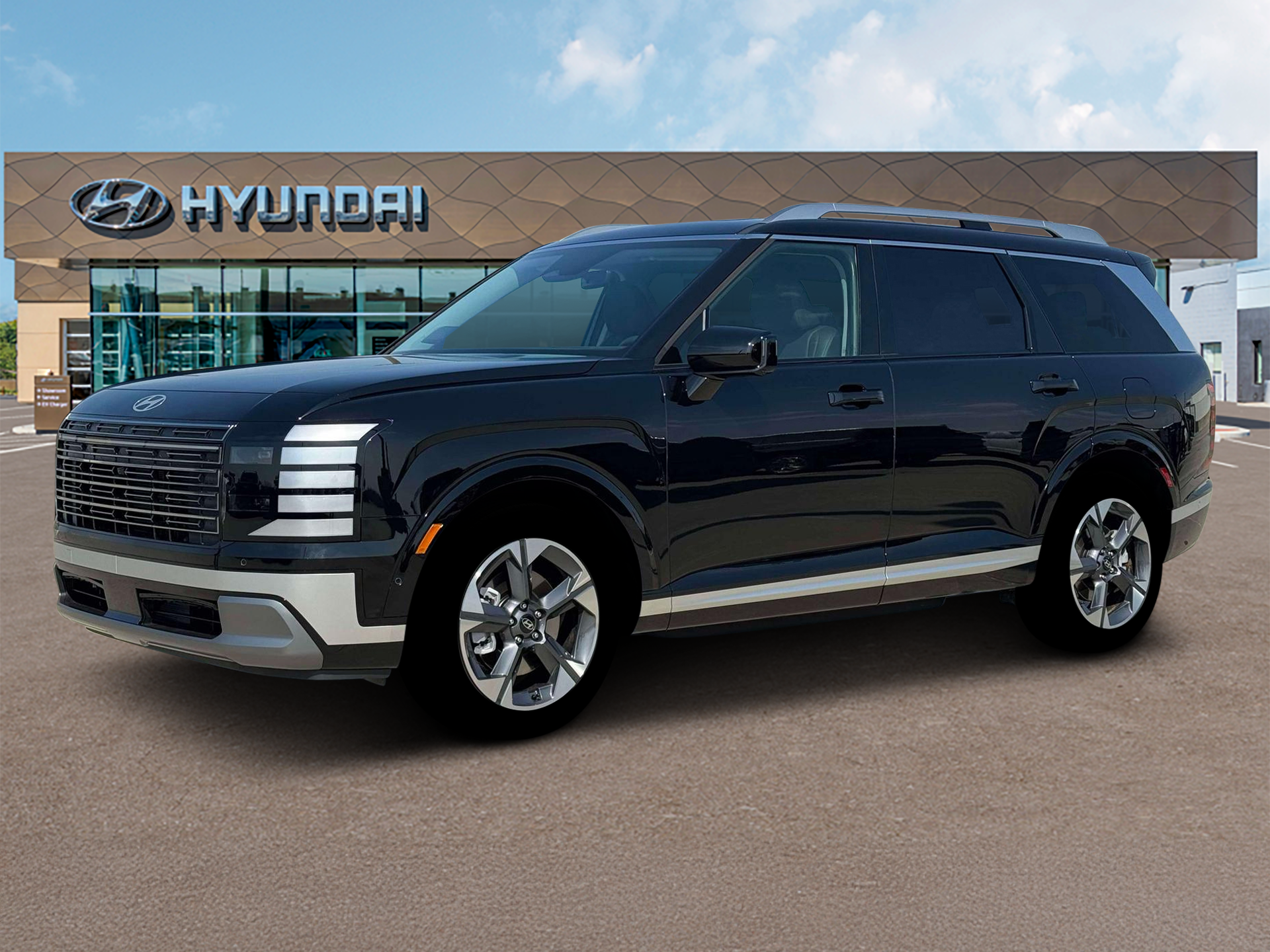 New 2026 Abyss Black Pearl Hyundai Limited image 2