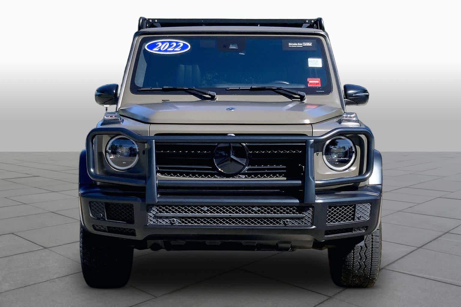 Used 2022 MANUFAKTUR Mystic Brown Metallic Mercedes-Benz G 550 image 4