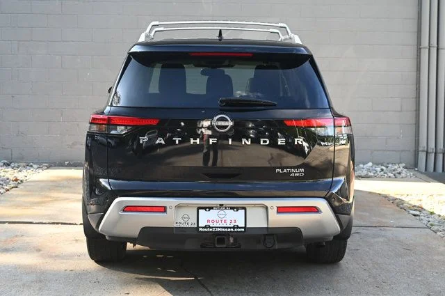 Certified Used 2022 Black Nissan Platinum image 7