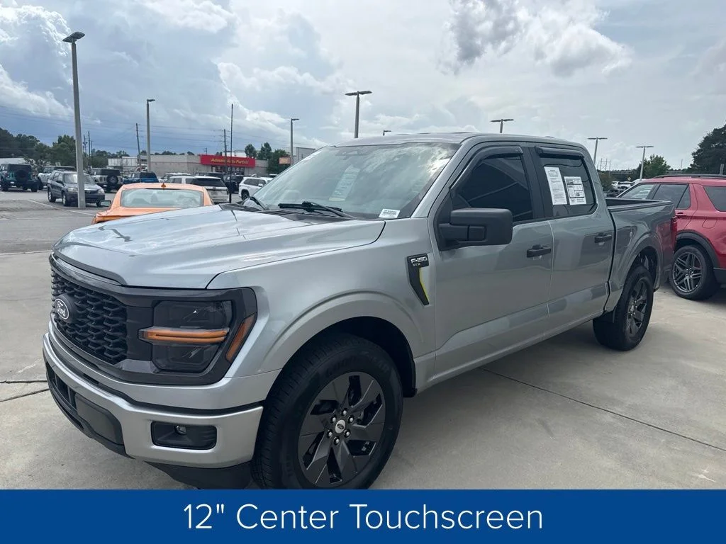 Used 2025 Iconic Silver Metallic Ford STX image 3