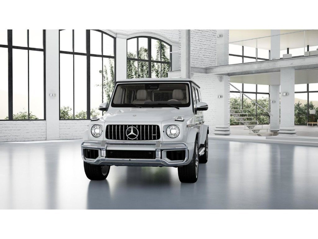 New 2027 MANUFAKTUR Moonlight White Metallic Mercedes-Benz AMG® G 63 SUV image 42