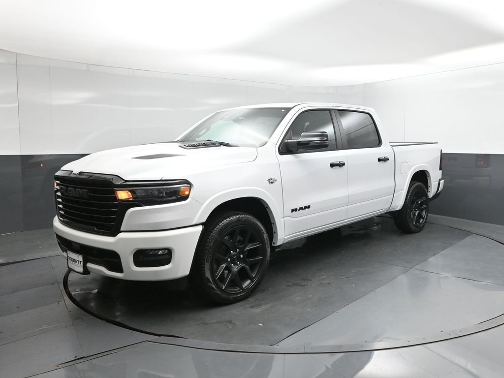 New 2026 Ivory White Tri-Coat Pearl-Coat Exterior Paint RAM Laramie image 34