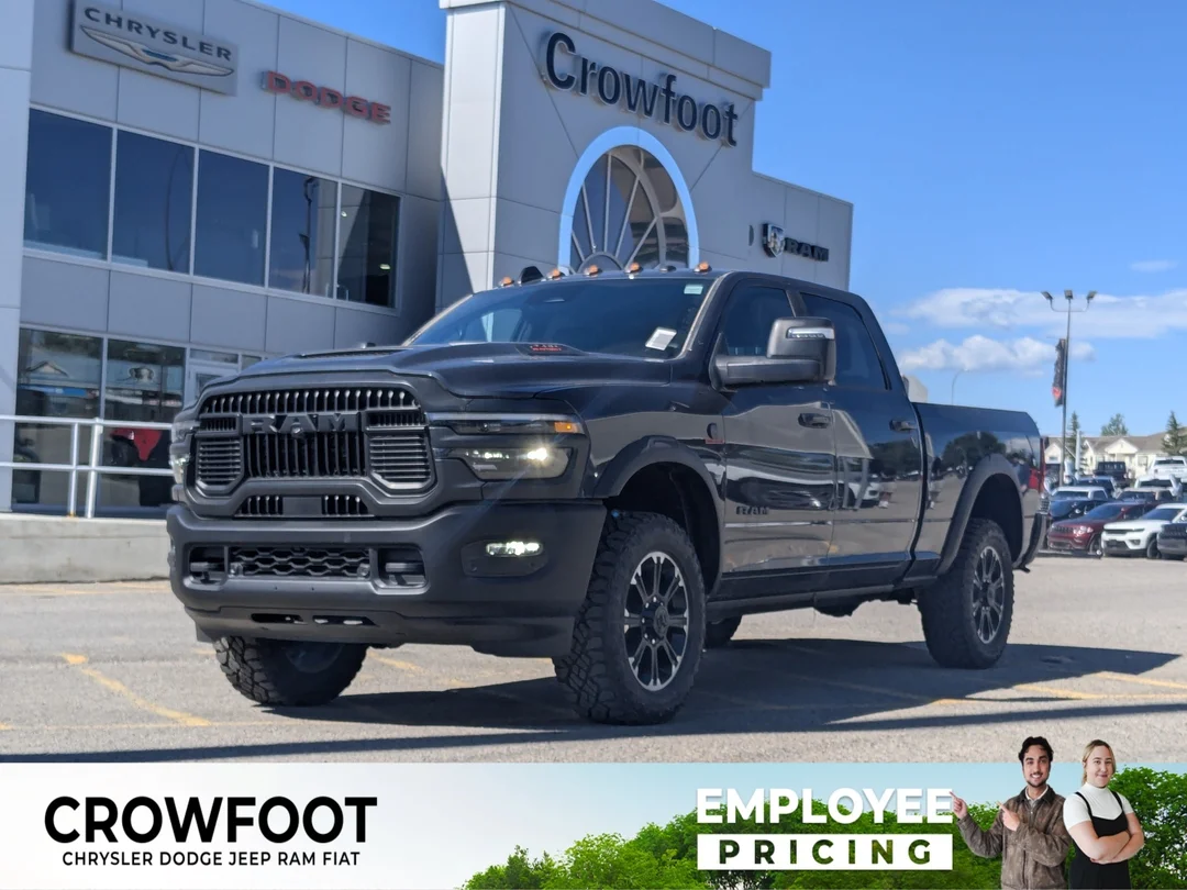 New 2026 Blue RAM Rebel - - 6.7L HO Diesel - Level 2 Pkg w/ 14.4 Screen - Rear Auto-Level Air Susp & More! image 1